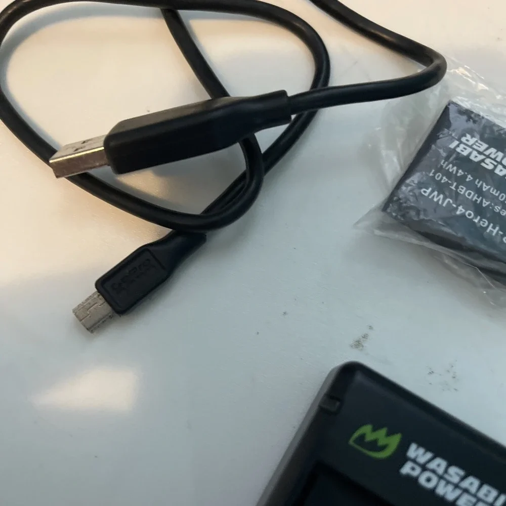 Wasabi Power Battery (2-Pack) and Double Charger for GoPro HERO4, (10)